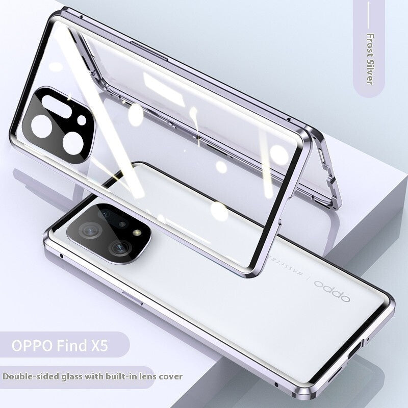 Elevate Your Phone Protection with the Magnetic King Double-sided Glass Case
